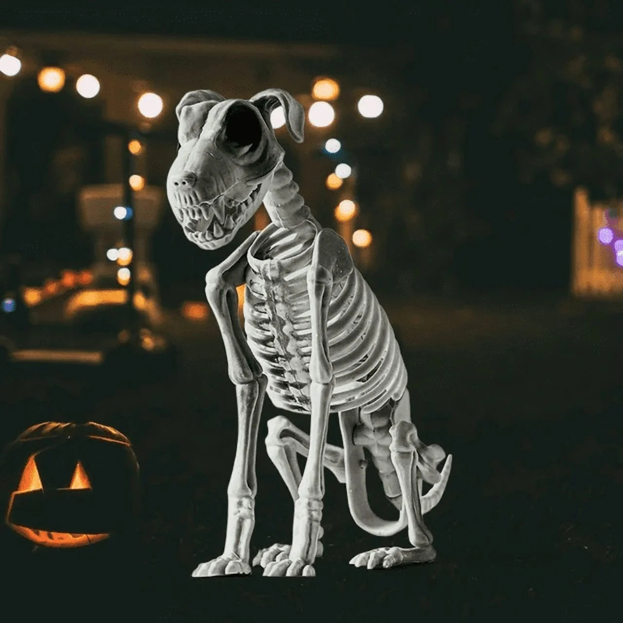 Halloween Decorations Outdoor Halloween Dark Terror Skeleton Decoration Props Set up Ghost House Halloween Decor on Clearance