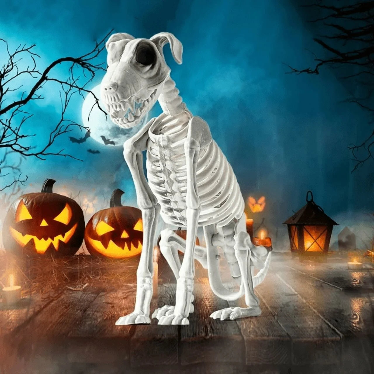 Halloween Decorations Outdoor Halloween Dark Terror Skeleton Decoration Props Set up Ghost House Halloween Decor on Clearance