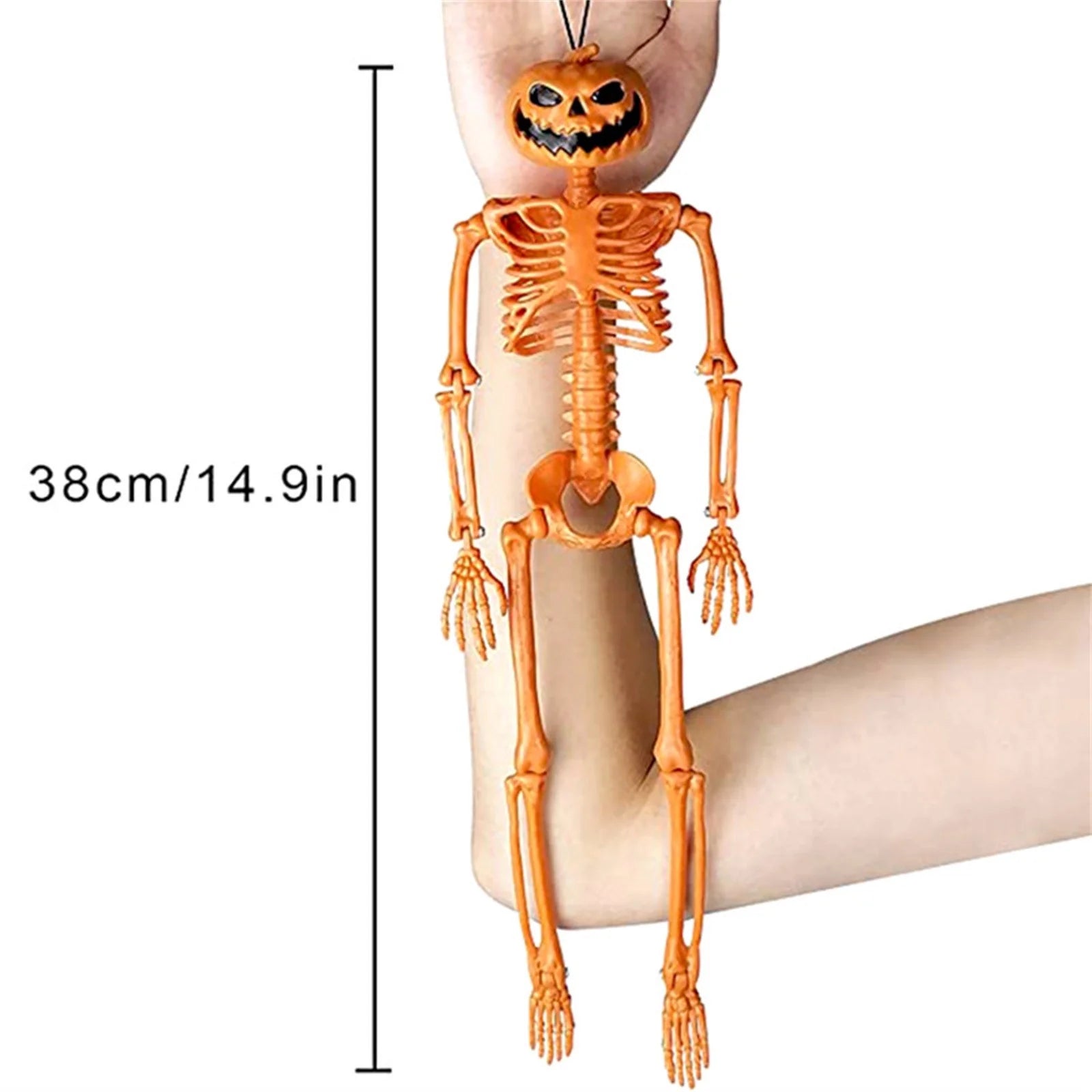 Halloween Clearance! Halloween Pumpkin Skeleton Decoration Halloween Party Deco