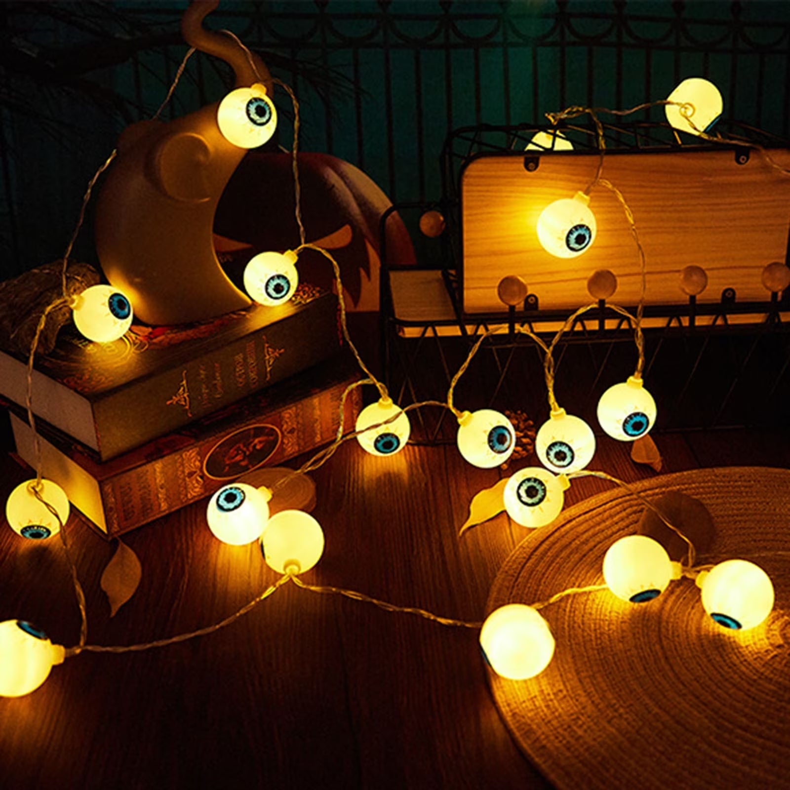 20 LED Halloween String Lights Halloween String Lights for Outdoor Indoor Decor Halloween Lighting for Yard Home Party Decorations