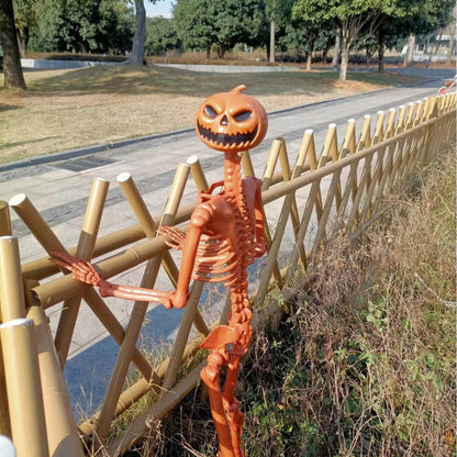 Halloween Clearance! Halloween Pumpkin Skeleton Decoration Halloween Party Deco